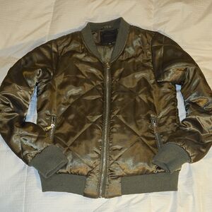 Miss London Olive Green Jacket